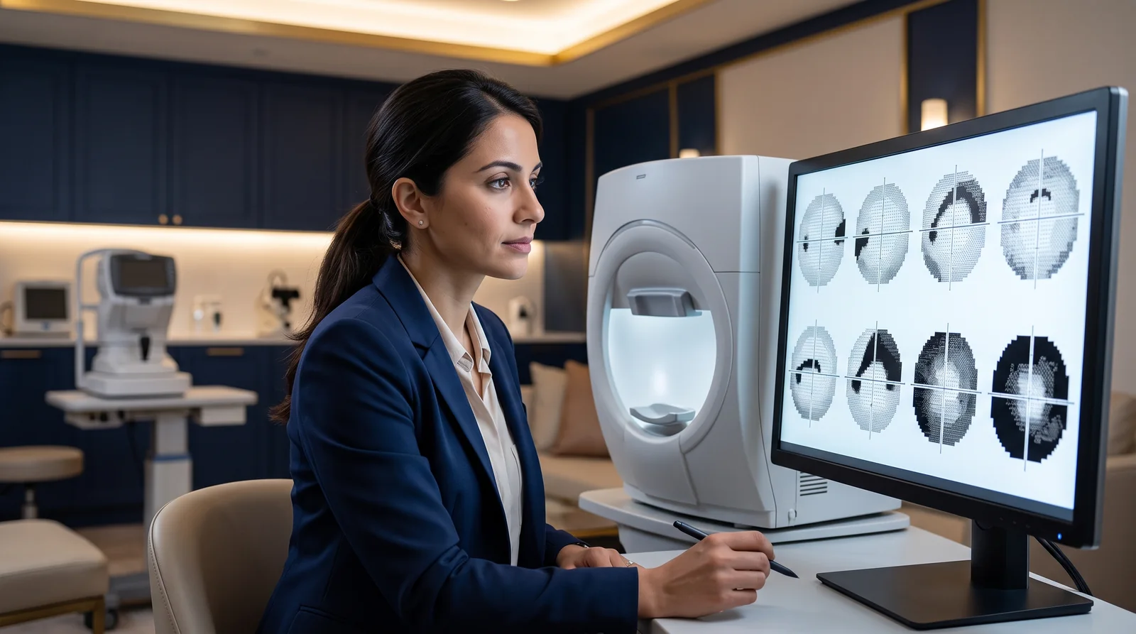 Analisi comparativa dei difetti del campo visivo nel glaucoma