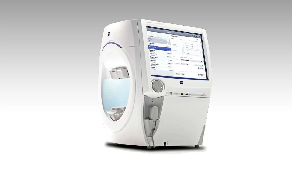 Perimetro computerizzato Humphrey Field Analyzer 3 utilizzato per il campo visivo