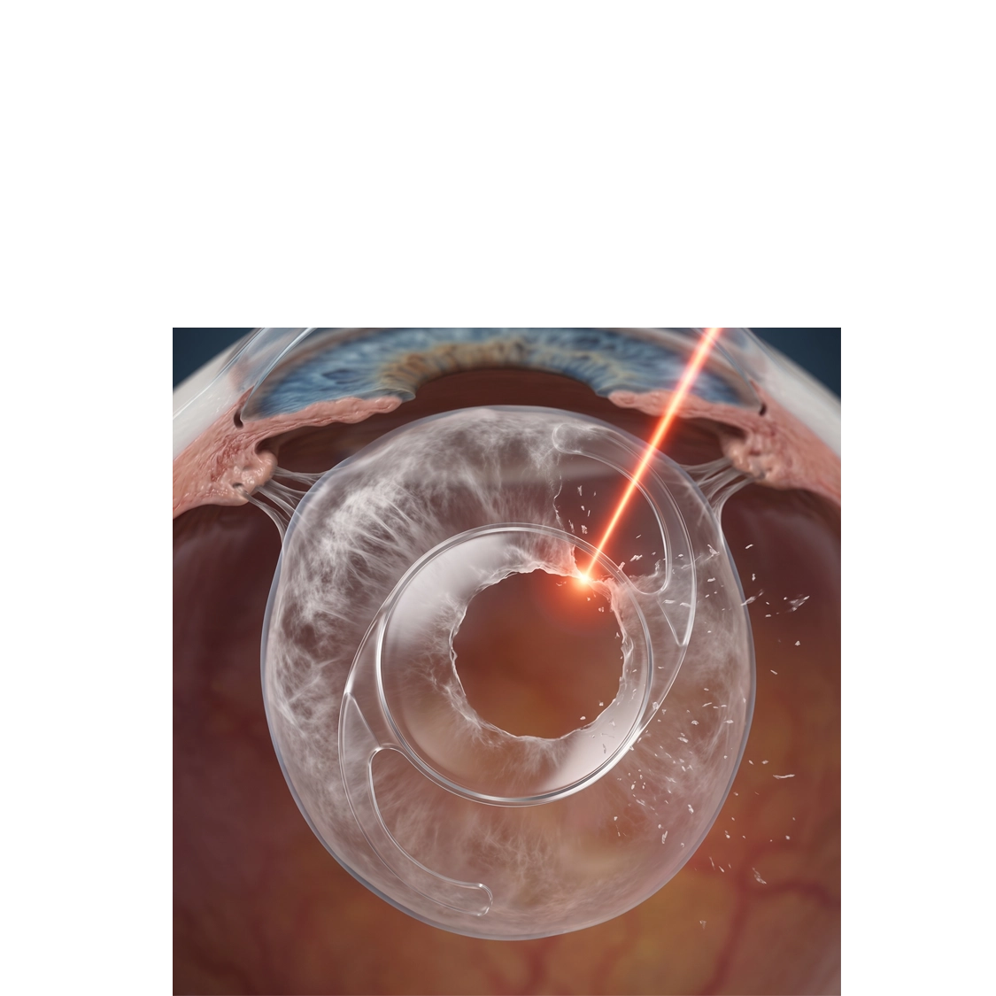 Capsulotomia YAG laser — opacità capsulare dopo cataratta