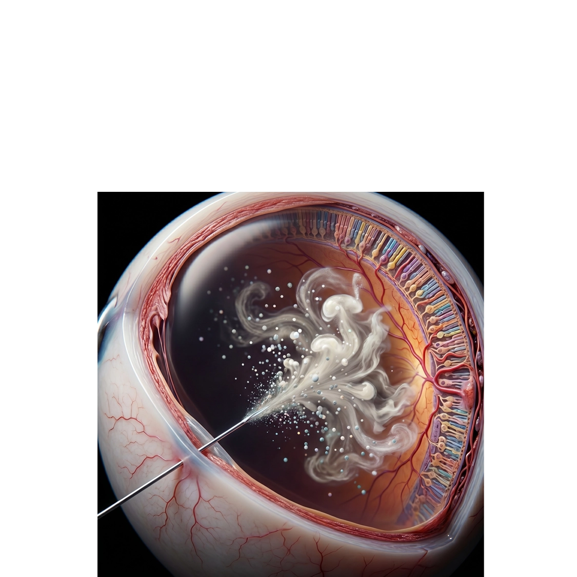 Iniezioni intravitreali — maculopatia, edema, retinopatia diabetica