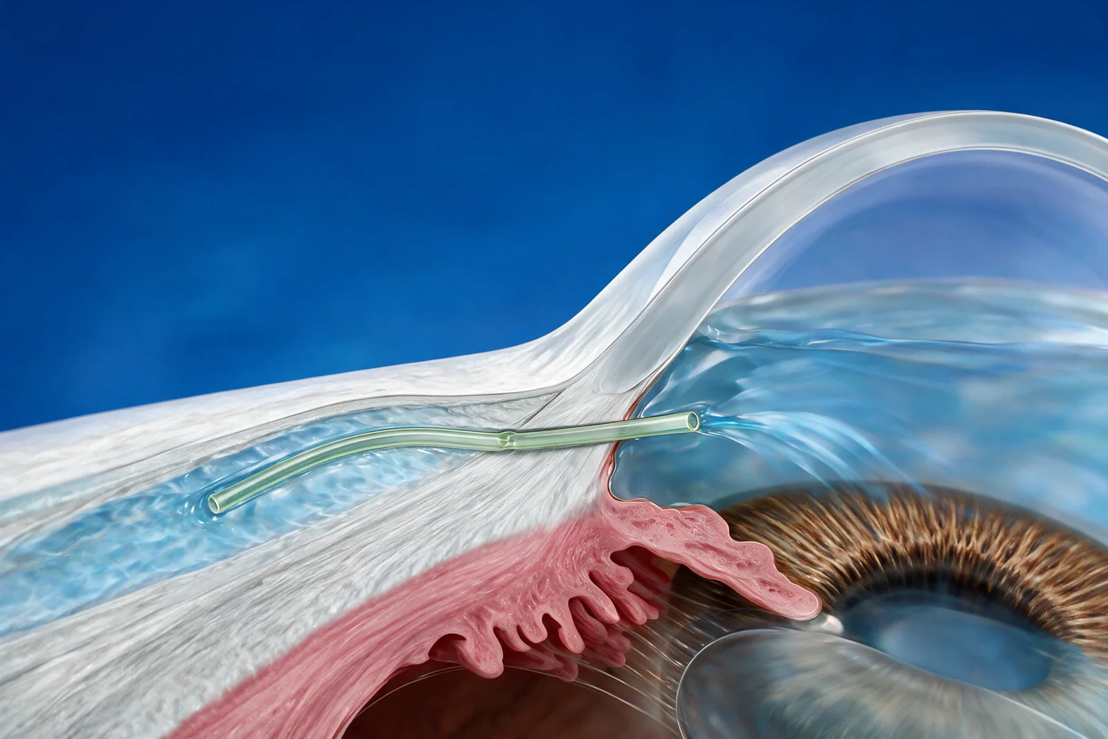Procedura MIGS mini-invasiva per il glaucoma