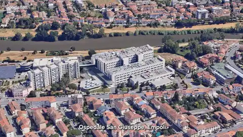 Vista dell’Ospedale San Giuseppe a Empoli
