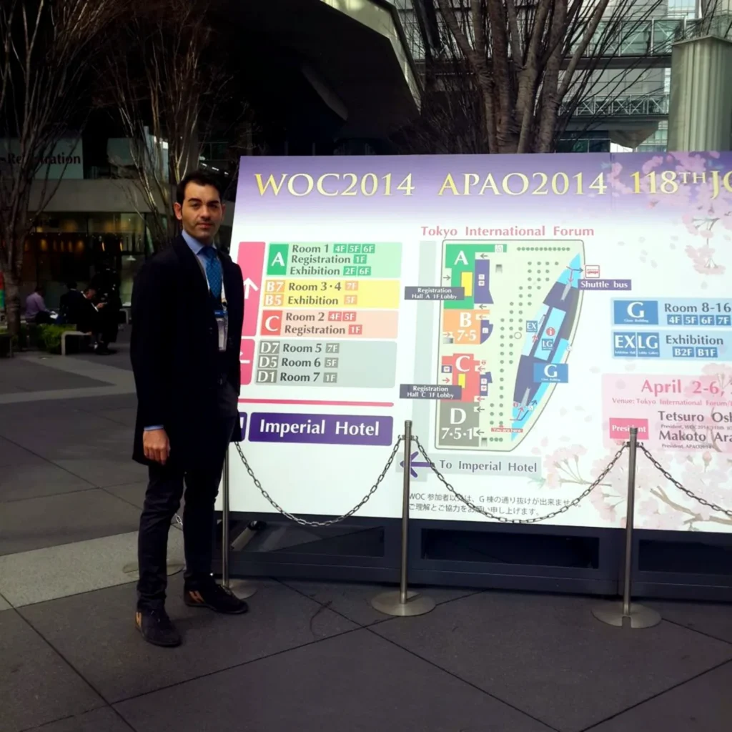 Dott. Silvestro Caputo al World Ophthalmology Congress 2014 di Tokyo